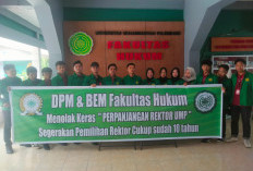 Mahasiswa FH UMP Tolak Perpanjangan Masa Jabatan Rektor, Tindak Tegas Kasus Mahasiswi KKN Korban Pelecahan 