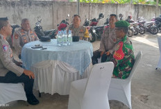 Kapolres OKI Turun Langsung Amankan Ibadah Kamis Putih dan Jumat Agung 