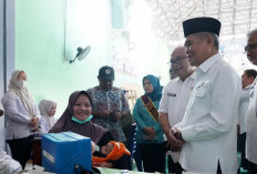 Wabup Ogan Ilir Tinjau Posko Kesehatan untuk Masyarakat Terdampak Karhutla