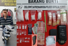 Sering Transaksi di Tanjung Sejaro, Pengedar Sabu Asal Bayung Lencir Diamankan Satres Narkoba Polres Ogan Ilir