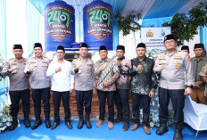 Polda Sumsel Resmikan 50 Sumur Bor dan Salurkan Bantuan Sosial Sambut Hari Bhayangkara ke-80