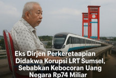 Eks Dirjen Perkeretaapian Didakwa Korupsi LRT Sumsel, Sebabkan Kebocoran Uang Negara Rp74 Miliar