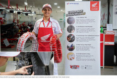 Honda Sumsel Ingatkan Pentingnya Periksa Ban Rutin Lewat Kampanye #Cari_Aman