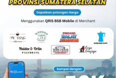 Sambut HUT Sumsel ke-80, Bank Sumsel Babel Hadirkan Promo QRIS di Merchant Favorit Palembang