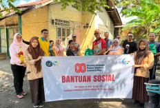 HUT ke-80 RI, Lapas Tanjung Raja Ogan Ilir Bagikan Bantuan Sosial untuk Keluarga Warga Binaan dan Masyarakat