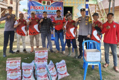 Korban Kebakaran di Empat Lawang Tak Sendiri, Polri Turun Tangan Salurkan Bantuan Sembako