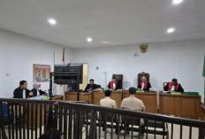 Dua Terdakwa Perkara Dana Hibah Panwaslu OKI Dituntut 3 Tahun 6 Bulan
