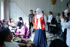 Feby HD Apresiasi Donor Darah Serentak PMI-Bapenda Sumsel, Wujud Kepedulian Atas Ketersediaan Darah