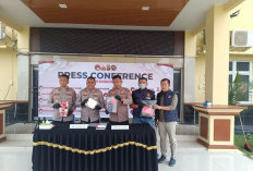 Dua Pelaku Diamankan Polres OKI Hendak Edarkan Sabu 1,06 Kg di Tulung Selapan