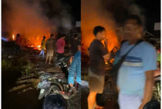 Warung Kelontong di Jalan Lingkar Selatan Jakabaring Ludes Terbakar, Pemilik Diduga Tewas Terjebak Kobaran Api