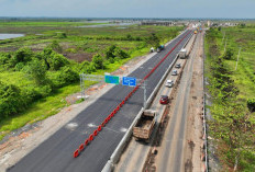 Puncak Arus Mudik Diprediksi H-3 Lebaran Kendaraan Melintas Tol Kayuagung Capai 20.966