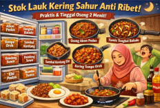 Solusi Sahur Anti Ribet! Ini 8 Stok Lauk Kering Tahan Lama yang Tinggal Oseng 2 Menit