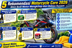 5 Rekomendasi Motorcycle Care 2026, Bikin Bodi Motor Mengilap dan Bebas Kusam