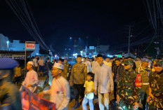 Wujudkan Rasa Aman dan Kebersamaan Polres OKI Hadir Pengamanan Malam Takbiran