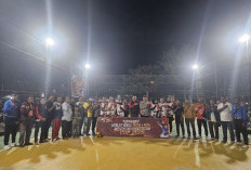 Sambung Silaturahmi Turnamen Volly Kapolsek Cup Diikuti Puluhan Klub di Mesuji Makmur