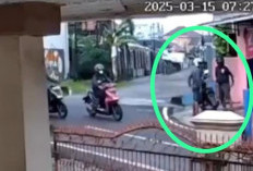 2 Pelaku Curanmor di Palembang Terekam Kamera CCTV, Masuk Rumah Warga Waktu Pagi, 'Bandit Nak Lebaran'