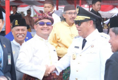 Kanwil Kemenkum Babel Hadiri Upacara HUT ke-25 Provinsi Kepulauan Bangka Belitung