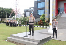 Pimpin Apel, Kabid Humas Ajak Personel Polda Sumsel Bijak Dalam Bermedia Sosial   