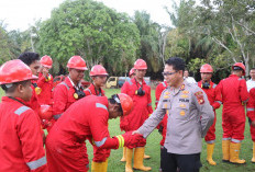 Polres OKU Timur Cek Kesiapan Perusahaan Perkebunan Hadapi Karhutla