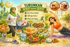 Cara Aman Turunkan Berat Badan Tanpa Diet Ekstrem Pasca Lebaran, Lengkap dengan Menu Sehat Praktis