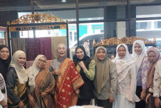 Perkenalkan UMKM Ogan Ilir, Istri Kapolda Sumsel Kunjungi Elita Songket di Tanjung Batu
