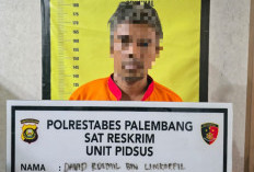 Lahan Terbakar di Belakang Perum Griya Lebak Murni Sako, Seorang Pria Diamankan    Tim Karhutla