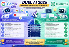 Duel AI 2026: Google Gemini 4.0 vs ChatGPT-5, Siapa Paling “Pintar”?