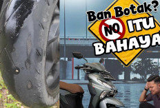 3 Ancaman Jika Ban Motor Kamu Botak, Jangan Sampai Terjadi Aquaplaning Bahkan Nomor 3 Paling Bahaya 