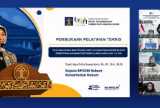 Tingkatkan Kepercayaan Publik, Kanwil Kemenkum Babel Ikuti Pelatihan Teknis Pelayanan Publik