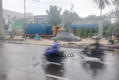 Hujan Lebat, 2 Titik Jl Kolonel H Barlian Jadi 