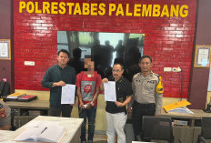 ‘Rayap Besi’ Ditangkap dan Diserahkan Korbannya ke Polisi, Gudang 30 Ilir Sudah Sering Dibobol Maling 