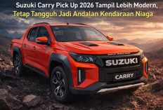 Suzuki Carry Pick Up 2026 Tampil Lebih Modern, dibekali Mesin 1.5L K15B-C Bensin 4 silinder DOHC