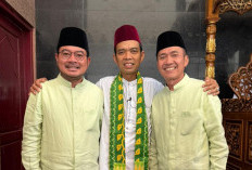 Wali Kota dan Wakil Wali Kota Safari Jumat Bersama UAS di Masjid Assadah Polda Sumsel