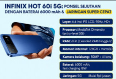 Infinix Hot 60i 5G: Ponsel Sejutaan dengan Baterai 6000 mAh dan Jaringan Super Cepat