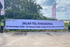 Hari Ini Jalan Toll Musi Pait - Pulau Rimau  Dibuka Fungsional