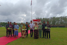 Pangdam II/Sriwijaya Tutup TMMD ke-128 di Desa Pematang Sukatani OKI, Sasaran Fisik Selesai 100 Persen