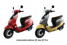 Indomobil eMotor QT dan QT Pro, Skuter Listrik Futuristik, Desain Modern dan Fitur Lengkap