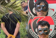 Polisi Gerebek Kebun Sawit di Musi Rawas, Dua Terduga Pengedar Sabu Diamankan