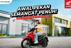 Honda BeAT Temani Semangat Awal Pekan, Skutik Irit dan Gesit Andalan untuk Kerja hingga Kuliah