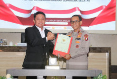 Polda Sumsel Resmi Terima Hibah Gedung Ditlantas dari Pemprov 