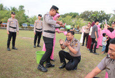 Puluhan Personel Polres OKI Naik Pangkat Satu Tingkat Lebih Tinggi