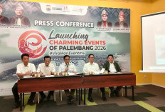 Luncurkan 135 Calender of Charming Kota Palembang 2026, Dinas Pariwisata Gebrak dengan Event Terbaru