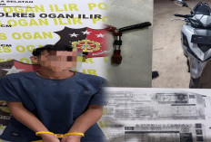 2 Tersangka Curanmor Berhasil Diamankan Polres Ogan Ilir dan Polsek Tanjung Raja, Sejumlah BB Turut Disita