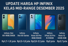 Bikin Ngiler, List Harga Desemser 2025 Infinix Hot Series hingga Note Series Turun Harga