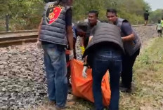Tertemper Kereta Babaranjang di Prabumulih, Polres Turun ke Lokasi dan Evakuasi Korban