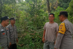 Cegah Karhutla, Polsek Tanjung Batu Ogan Ilir Intensifkan Patroli Terpadu dan Imbau Warga Tak Bakar Lahan