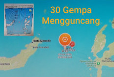 Waspada, 30 Gempa Guncang Indonesia, Terkuat M 7,3 di Sulut