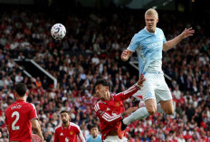 Bermain 10 Pemain, City Kalahkan MU 1-0, Haaland Pahlawan Kemenangan