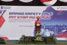 Komitmen Keselamatan, Pertamina Patra Niaga Kilang Plaju Gelar Grand Safety Talk Sukseskan Pit Stop 2026