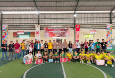 Tim Futsal KONI Ogan Ilir Raih Piala Tetap Kapolres Cup 2026, Meriahkan Hari Bhayangkara ke-80